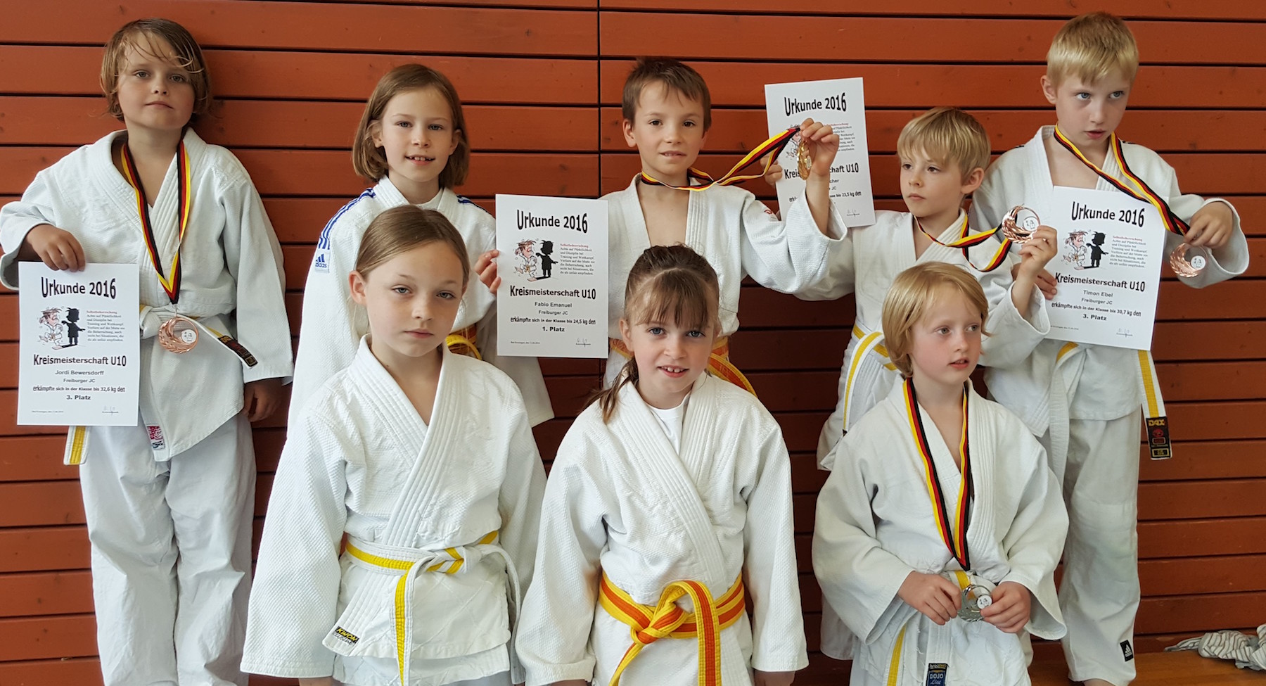 Judokas holen gleich dreimal Kreismeisterschaft U10