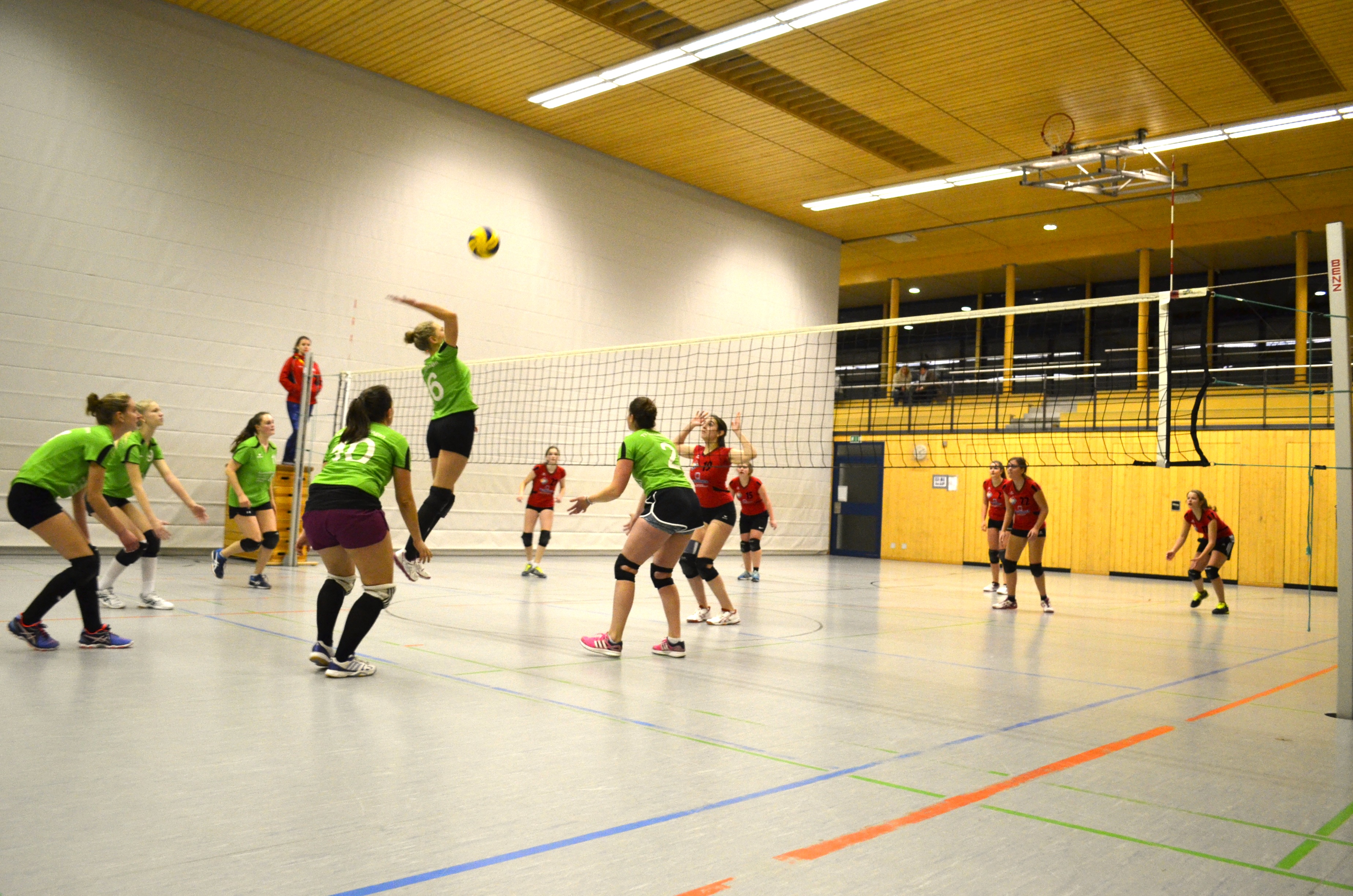 Volleyball-Damen II: 6 Punkte zum Ende der Hinrunde