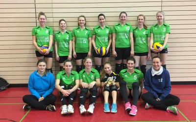 Die Volleyball-Damen 2 weiter auf Siegerkurs