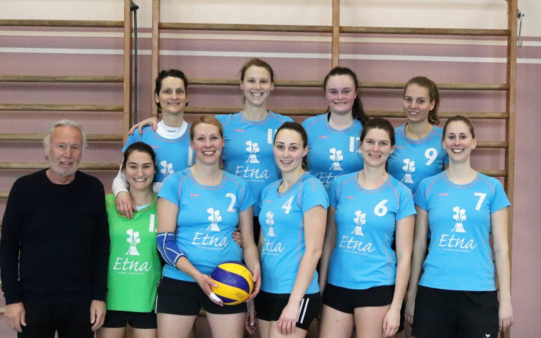 Volleyballdamen spielen Relegation Verbandsliga