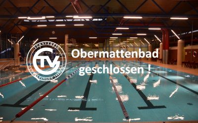 Obermattenbad vom 04.06.2018 bis voraussichtlich 06.07.2018 geschlossen ! Aktualisierung 04.06.2018