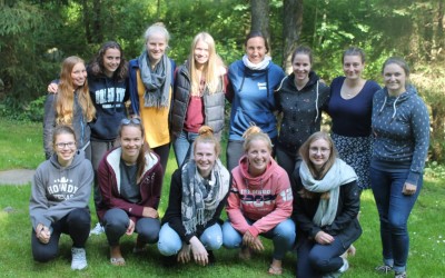 Volleyball-Damen II in der Jostalhütte