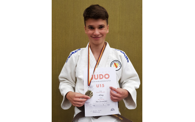 🏅🥋‼ Max wird erneut Badischer Meister U15 ‼🥋🏅