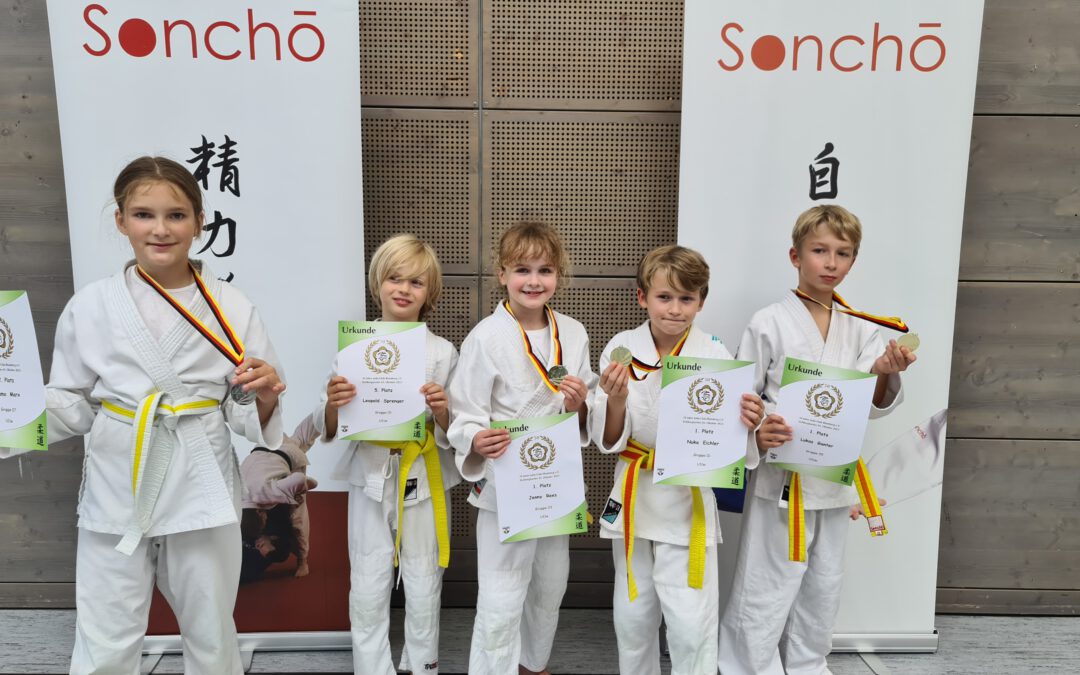 Tolle Erfolge für die jüngsten Judoka des TVG05