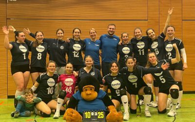 Volleyballdamen 2 – steigen in die Bezirksklasse auf