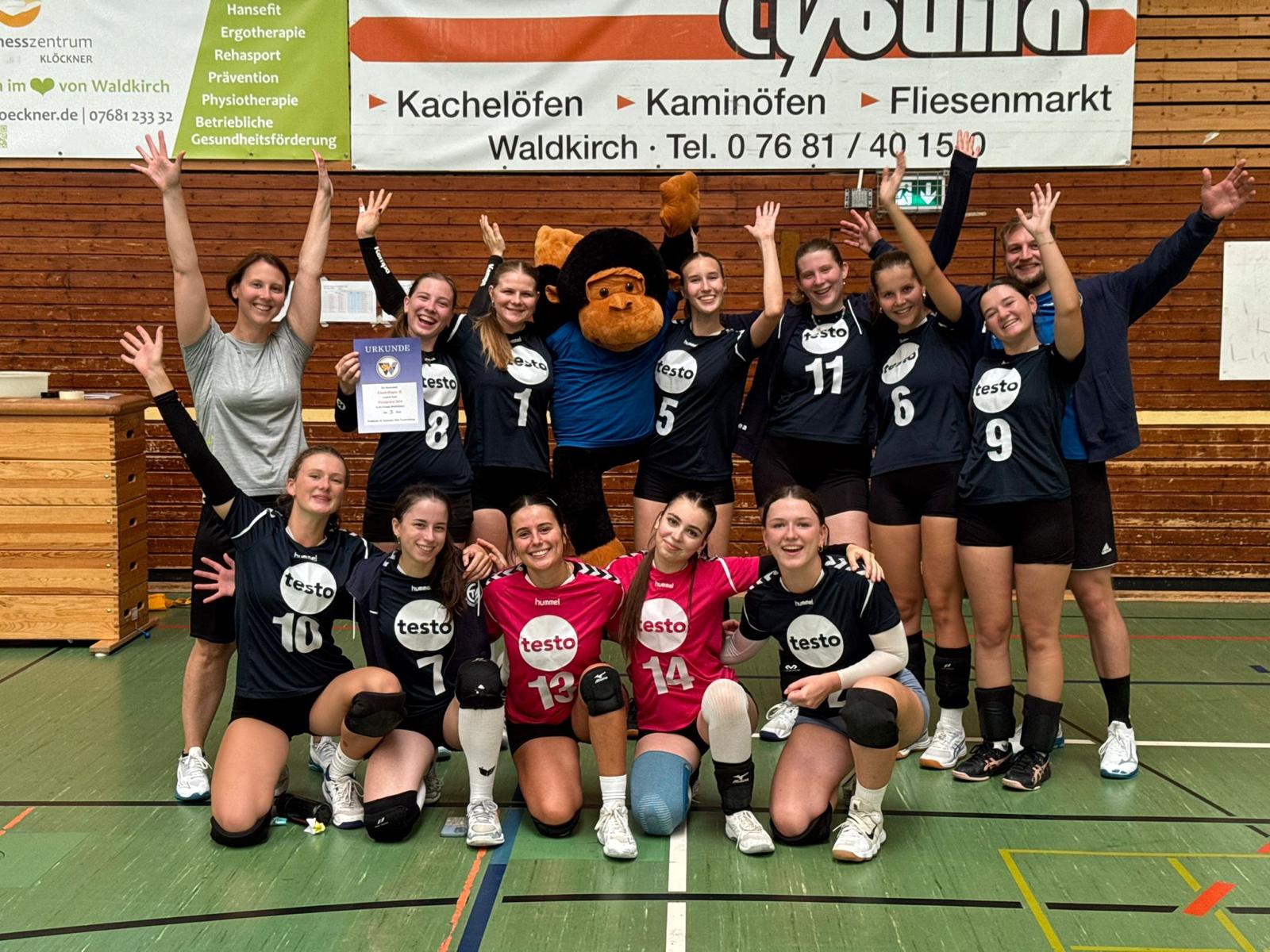 TV Gundelfingen Damen 2 belegt dritten Platz beim Elzpokal