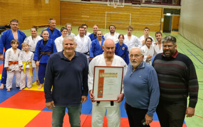 Höchste Auszeichnung für TVG-Judoka Markus Ehret