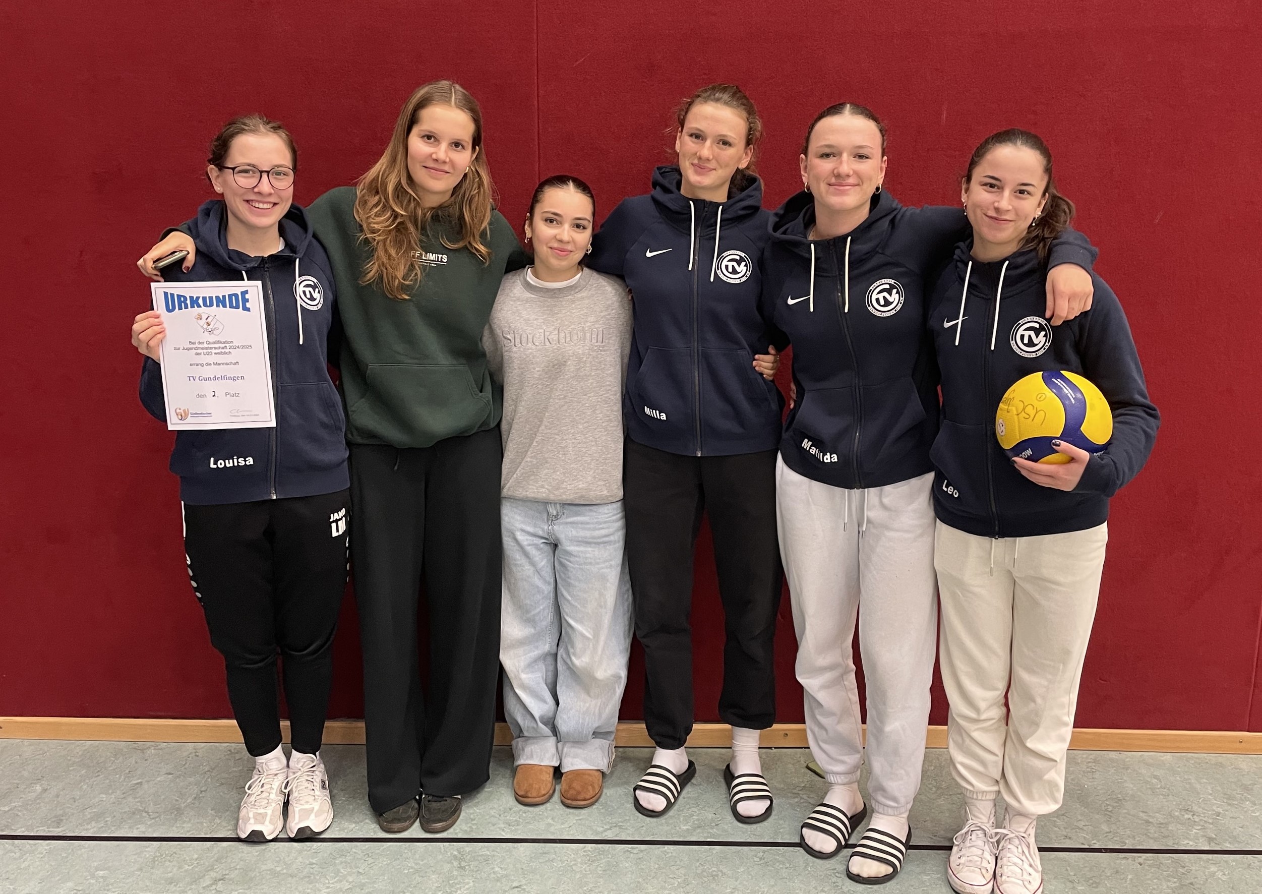 TV Gundelfingen erreicht mit starkem Auftritt den 2. Platz beim U20-Qualifikationsturnier im Volleyball