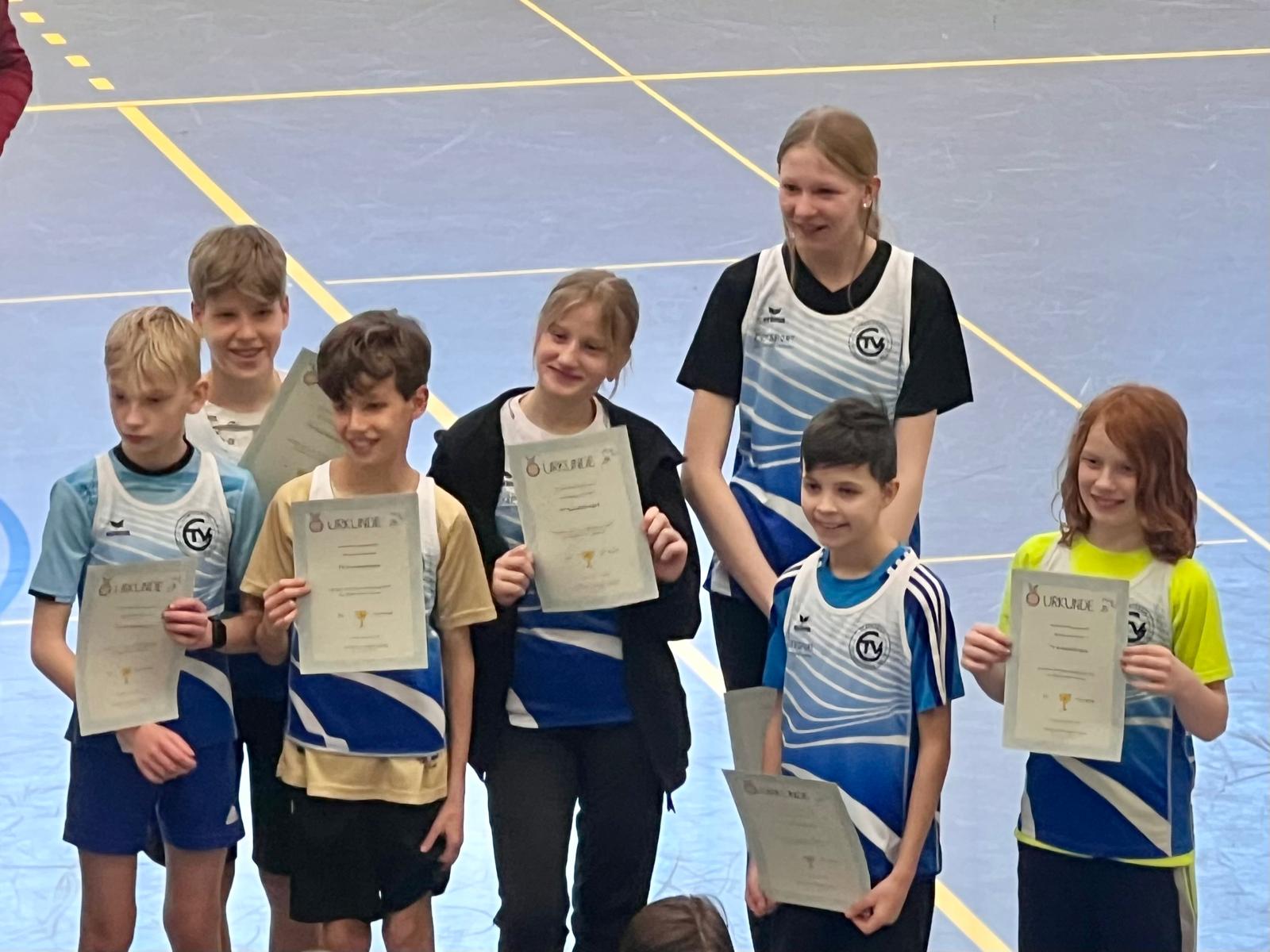 Debüt der U14-Mannschaft Leichtathletik