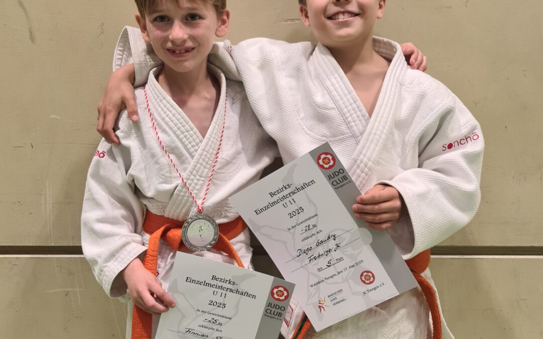 Finn Slocombe holt Silber bei den Südbadischen Judo Meisterschaften