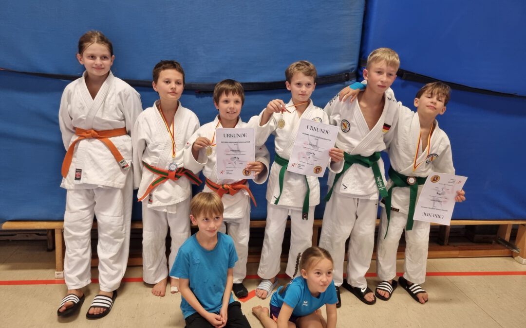 TVG Judokas gewinnen Gold